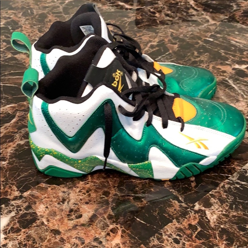 Shawn Kemp Kamikaze II Mid Retro Basketball Shoes